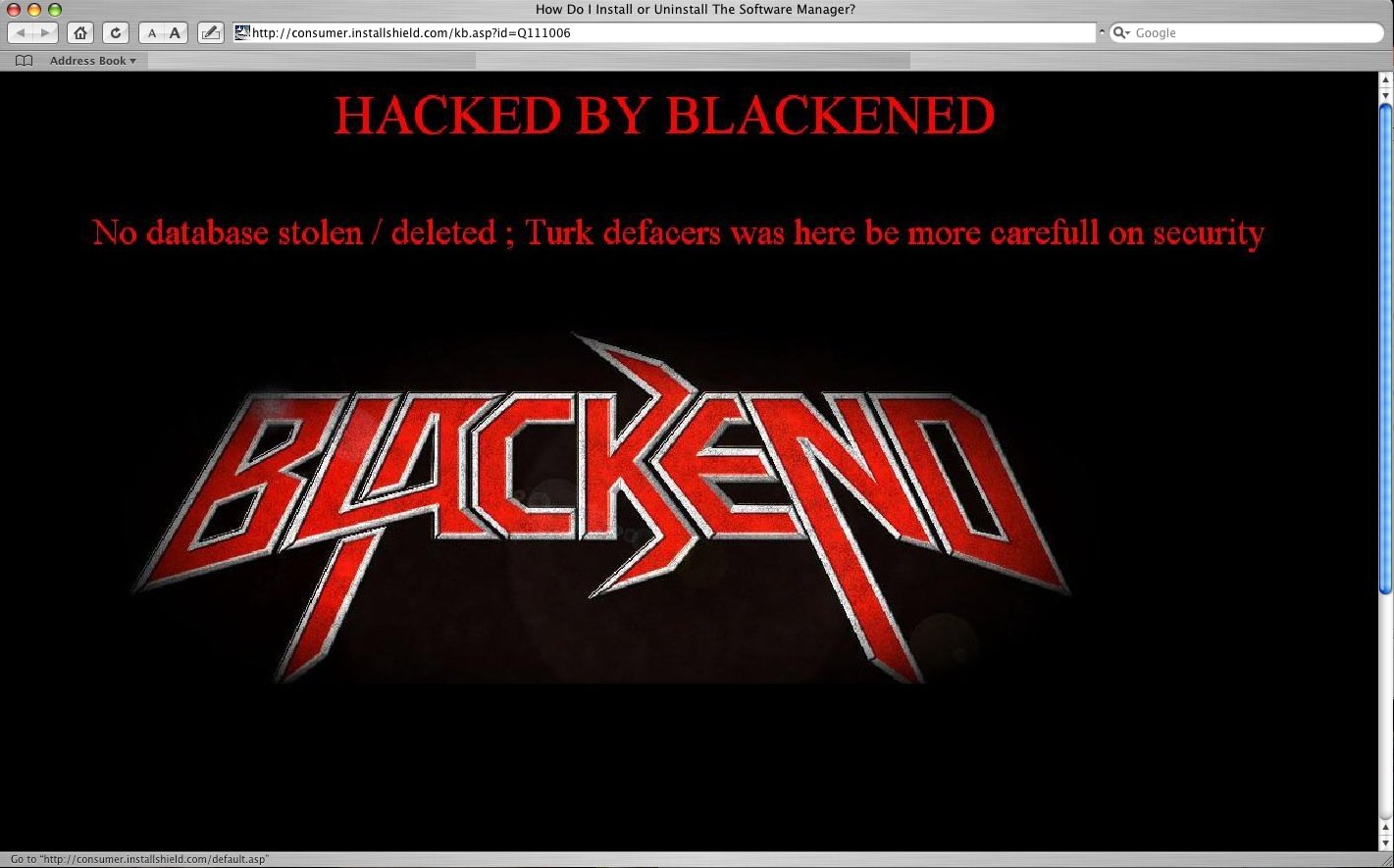 Hacked Page